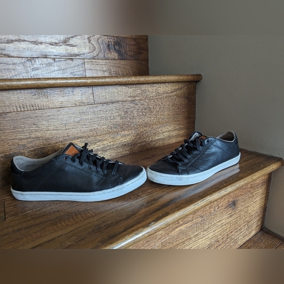 Cole Haan Margo BLACK Leather Athletic Athleisure Shoes Sneakers Women's Size 6B - Picture 7 of 14